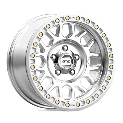 KMC KM234 BL 17X8.5 BLANK (108-150) MACH +0 Wheels