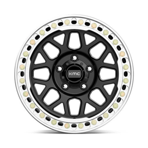 KMC GRENADE CRAWL BL 17X8.5 5X5.0 S-BLK +18 Wheels