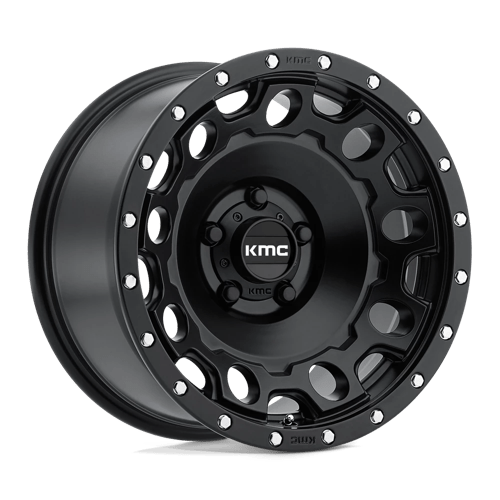 KMC KM529 17X9 6X5.5 S-BLK -12MM Wheels