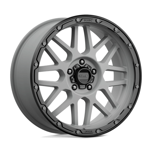KMC KM535 20X9 5X5.0 M-GRAY M-BLK LP 18MM Wheels