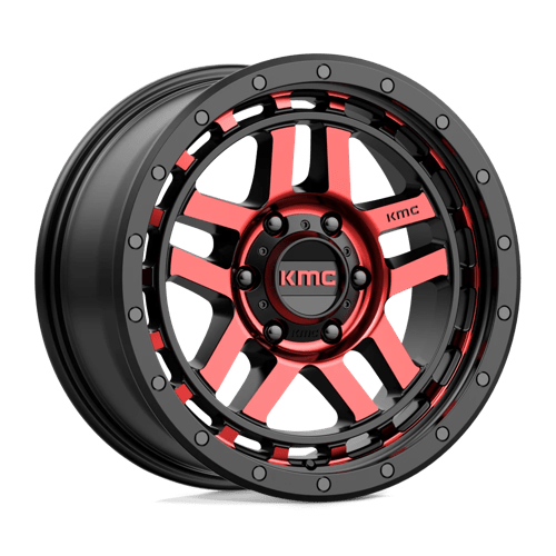 KMC KM540 18X8.5 6X5.5 G-BLK MCH RTCC 18MM Wheels