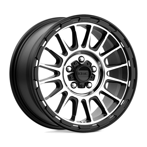 KMC KM542 17X8 5X4.5 S-BLK MACH 35MM Wheels
