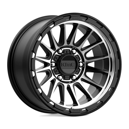 KMC KM542 17X9 6X5.5 S-BLK MACH -12MM Wheels
