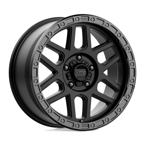 KMC KM544 17X9 5X5.0 S-BLK GB LP 18MM Wheels