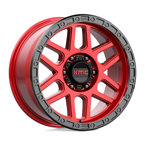 KMC KM544 18X9 6X5.5 C-RED BLK-LP 18MM Wheels