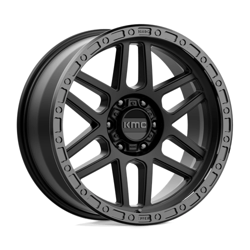 KMC KM544 20X9 6X5.5 S-BLK GB LP 00MM Wheels
