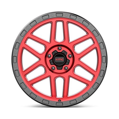 KMC KM544 17X9 5X150 C-RED BLK-LP -12MM Wheels