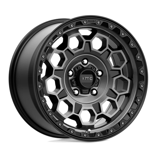 KMC KM545 17X9 5X5.0 S-BLK GTCC 18MM Wheels