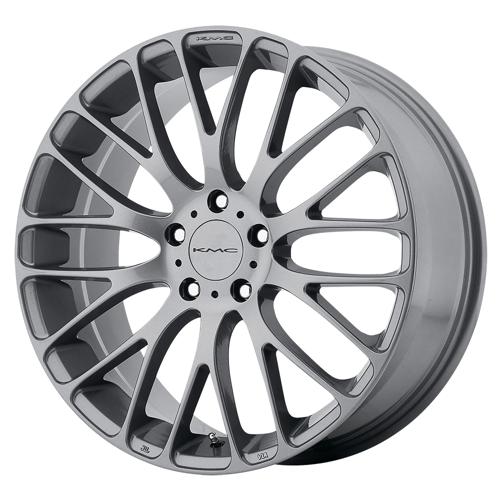 KMC KM693 17X7 5X4.5 PEARL GRAY 45MM Wheels