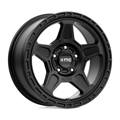 KMC KM721 16X7 5X4.5 S-BLK 15MM Wheels