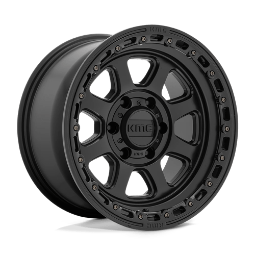 KMC KM548 17X9 5X5.0 S-BLK GB-LP -12MM Wheels