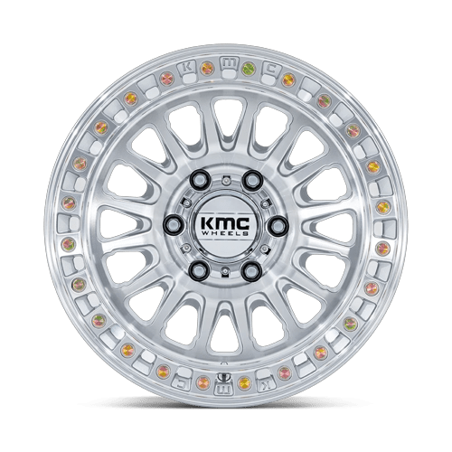KMC IMS 18X9 8X180 124 -12 G-SLV MACH-FC Wheels