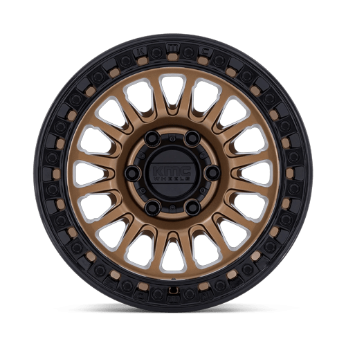 KMC IMS 18X9 8X180 124 -12 M-BRNZ G-BLK Wheels