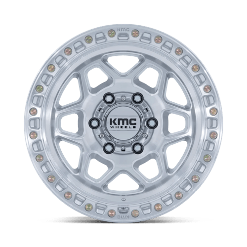 KMC TORX 17X8.5 5X5 71 +25 G-SLV MACH-FC Wheels
