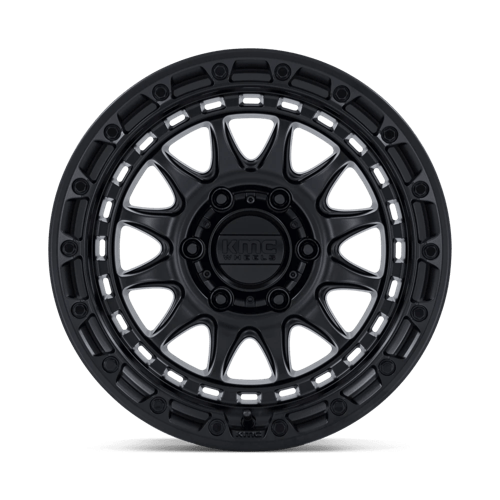 KMC CRUX 17X8.5 6X5.5 106 +25 BLK-OUT Wheels