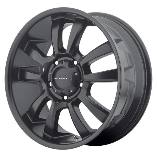 KMC KM673 24X9.5 6X5.5 S-BLK 30MM Wheels