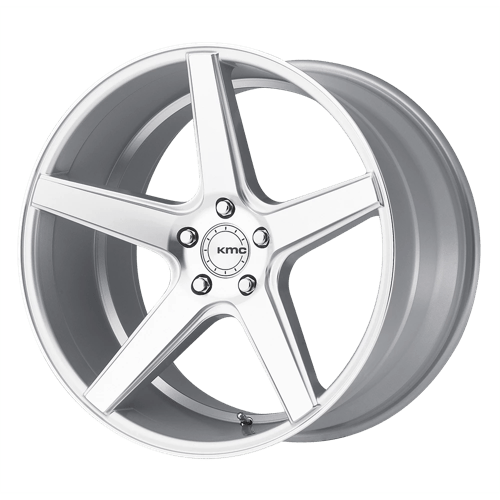 KMC KM685 22X9 5X4.5 SLV MACH 20MM Wheels