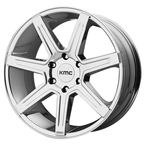 KMC KM700 24X9.5 5X5.0 CHROME 38MM Wheels