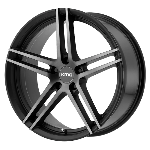 KMC KM703 20X10 5X112 S-BLK TITANUM FACE 45 Wheels