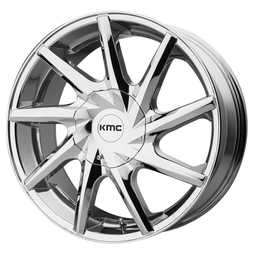 KMC KM705 24X9.5 6X135/5.5 CHROME 15MM Wheels