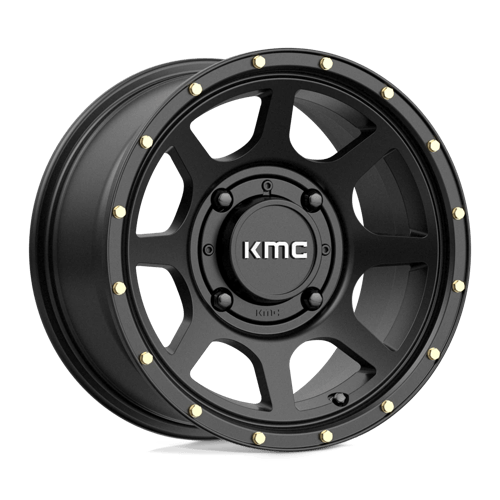 KMC Powersports KS134 14X7 4X137 S-BLK 10MM Wheels