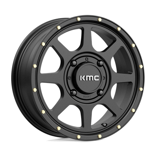 KMC Powersports ADDICT 2 UTV 15X6 4X137 S-BLK 38MM Wheels