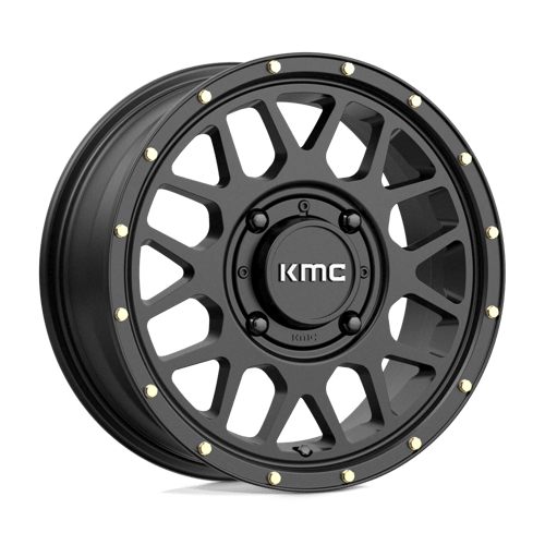 KMC Powersports GRENADE UTV 15X6 4X137 S-BLK 38MM Wheels
