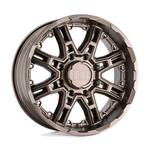 Level 8 LELST 17X8.5 5X5.0 M-BRNZ -10MM Wheels