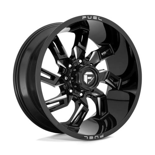 Fuel 1PC D747 LOCKDOWN 20X10 6X135 87.1 NBL -18MM Wheels