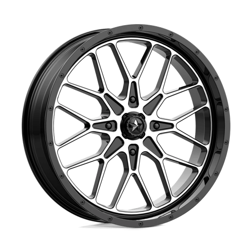 MSA Offroad Wheels PORTAL UTV 15X7 4X156 115 G-BLK-MACH +10 Wheels