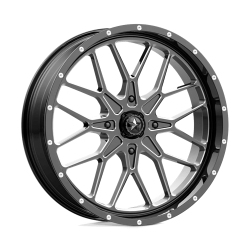 MSA Offroad Wheels PORTAL UTV 18X7 4X137 112 G-BLK-MILL +0 Wheels