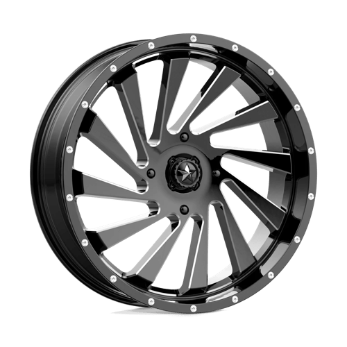 MSA Offroad Wheels BLADE UTV 18X7 4X156 115 G-BLK-MILL +0 Wheels
