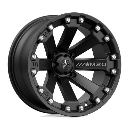 MSA Offroad Wheels KORE UTV 14X7 4X110 MATTE BLACK -52MM Wheels