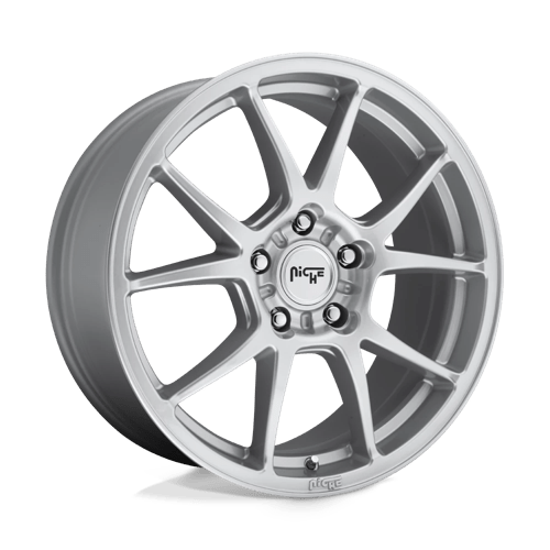 Niche 1PC M175 18X8 5X4.5 GL-SLVR 40MM Wheels