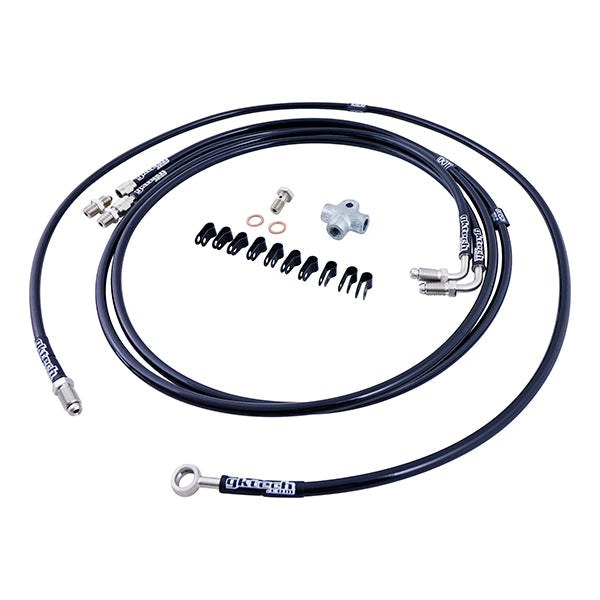 Toyota JZX Wilwood Stand Alone SS Braided Brake Line Kit