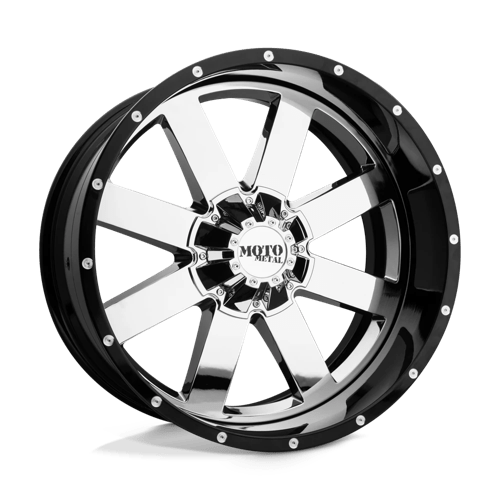 Moto Metal MO200 22X12 6X135 CHR G-BLK MILL LP -44MM Wheels