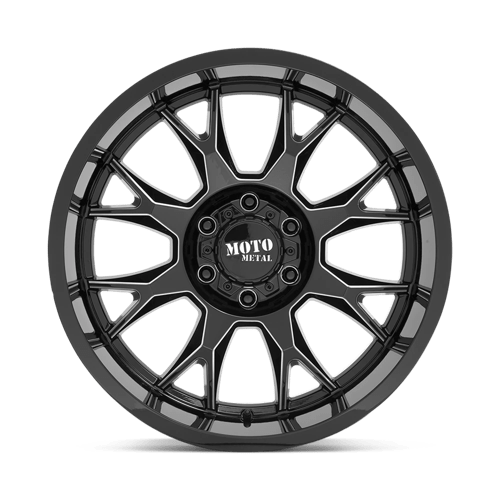 Moto Metal MO806 20X9 8X170 G-BLK MILL 00MM Wheels