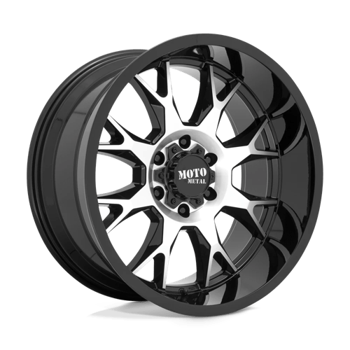 Moto Metal MO806 20X10 8X170 G-BLK MACH -18MM Wheels