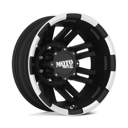 Moto Metal MO963 DRW 16X6 8X170 -134 M-BLK-MCH (DR) Wheels