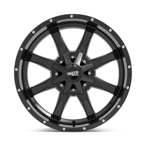 Moto Metal MO970 17X8 BLANK G-BLK MILL LP 00MM (98-130) Wheels