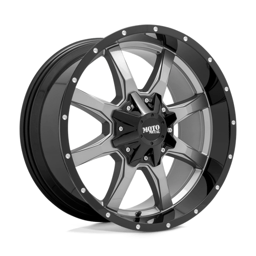 Moto Metal MO970 17X8 8X6.5 G-GRY BLK LP 00MM Wheels
