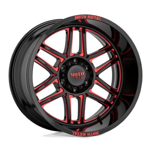 Moto Metal MO992 20X10 6X5.5 G-BLK MILL RTCC -18MM Wheels