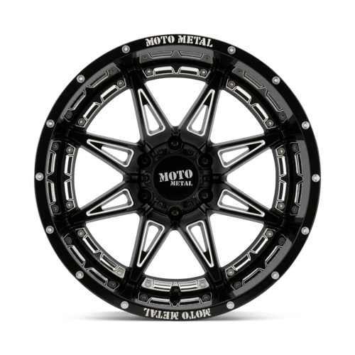 Moto Metal MO993 17X9 5X5.0 G-BLK MILL -12MM Wheels