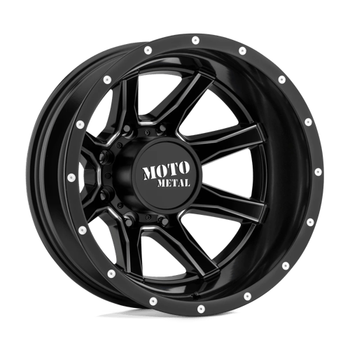 Moto Metal MO995 17X6.5 8X210 S-BLK MILL -140MM Wheels
