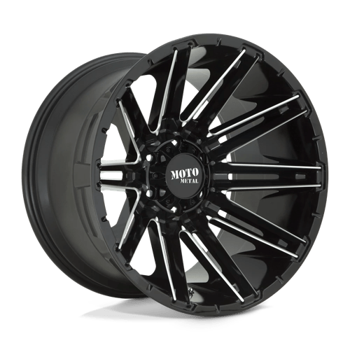 Moto Metal MO998 20X12 8X170 G-BLK MILL -44MM Wheels