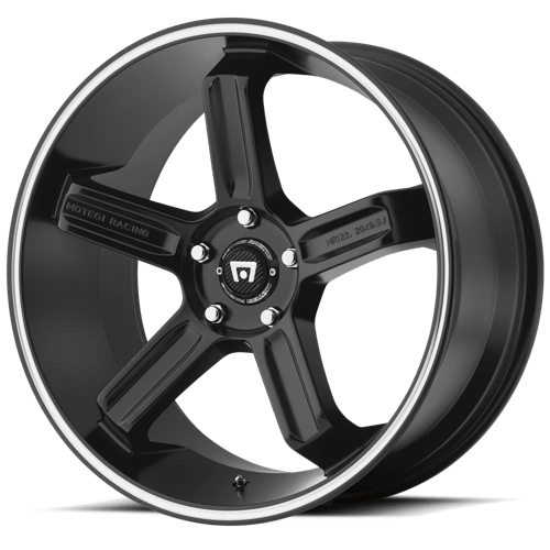 Motegi MR122 18X8 4X4.25 S-BLK/MCH +35MM Wheels