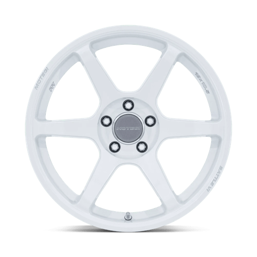 Motegi BATTLE VI 18X10.5 5X120 74 +25 MA-WHT-PR Wheels