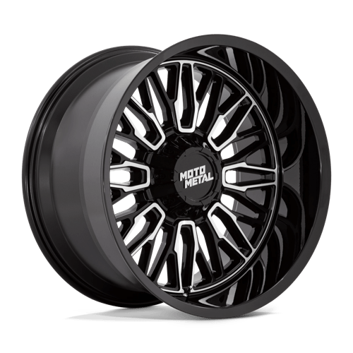 Moto Metal STINGER 22X12 8X6.5 125 -44 GBLK-MCH Wheels