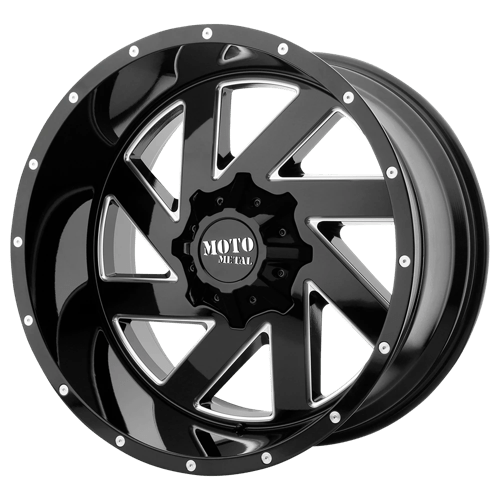 Moto Metal MO988 20X9 6X135/5.5 G-BLK MILL 00MM Wheels
