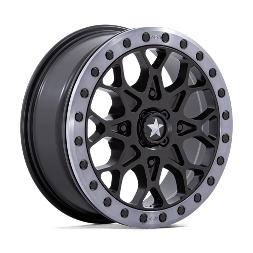 MSA Offroad Wheels PORTAL UTV BL 15X6 4X156 S-BLK GRY +38 Wheels
